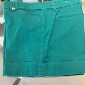 WHBM  4 1/2 “ inseam cuffed shorts.
